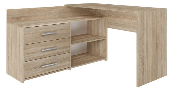Masă PC de colț Debio 1 (stejar sonoma). Promo -12%. 1132466
