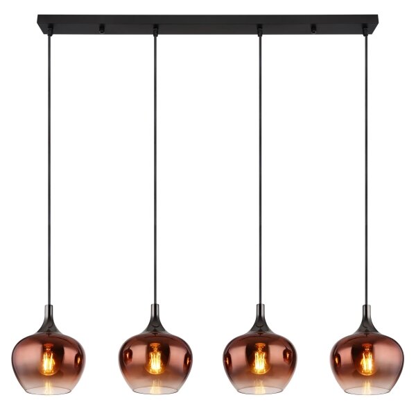 Lustră pe cablu Globo 15548-4HG MAXY 4xE27/40W/230V