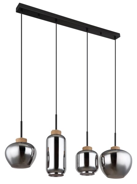 Lustră pe cablu Globo 15549-4H MATT 4xE27/40W/230V
