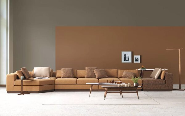 Măsuță lemn masiv de cafea Capella, 115 × 43 × 36 cm