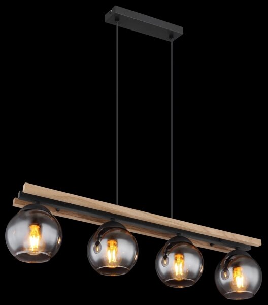Lustră pe cablu Globo 15569-4HW CONNI 4xE27/25W/230V