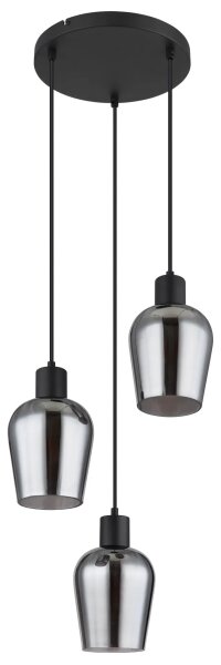 Lustră pe cablu Globo 15627-3 RYAN 3xE27/40W/230V