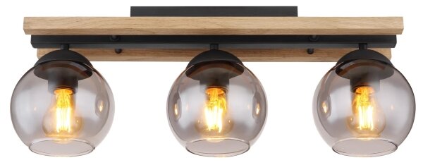 Lustră aplicată Globo 15569-3DW CONNI 3xE27/25W/230V