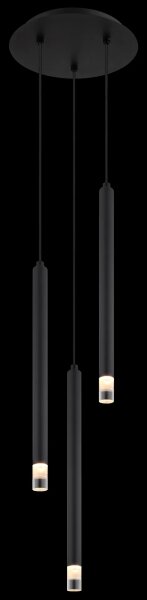 Lustră pe cablu Globo 15629-3 BLAKE 3xG9/4W/230V