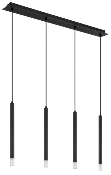 Lustră pe cablu Globo 15629-4 BLAKE 4xG9/4W/230V