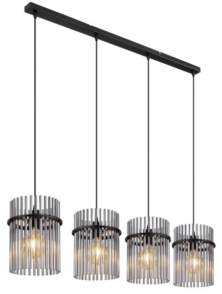 Lustră pe cablu Globo 15698-4H GORLEY 4xE27/60W/230V