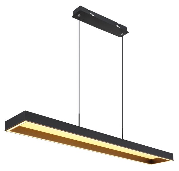 Lustră LED dimabilă pe cablu Globo 15643 SOLA LED/70W/230V + telecomandă