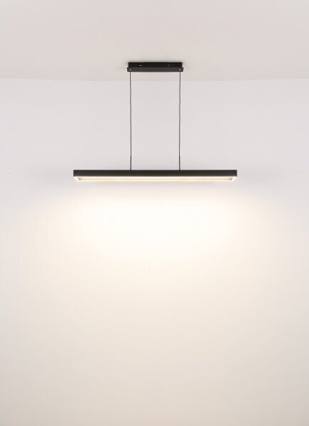 Lustră LED dimabilă pe cablu Globo 15643 SOLA LED/70W/230V + telecomandă
