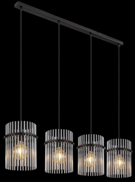 Lustră pe cablu Globo 15698-4H GORLEY 4xE27/60W/230V