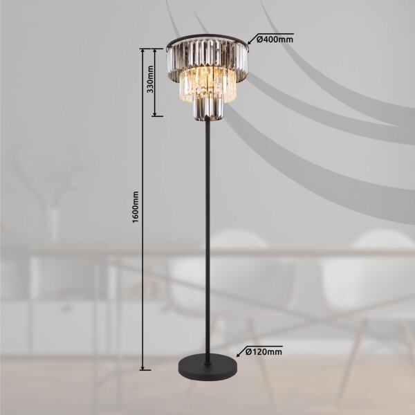 Lampadar Globo 15695S NAXIS 3xE27/40W/230V