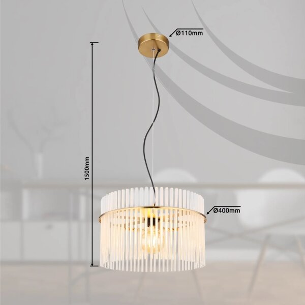 Lustră pe cablu Globo 15698HM GORLEY 1xE27/60W/230V