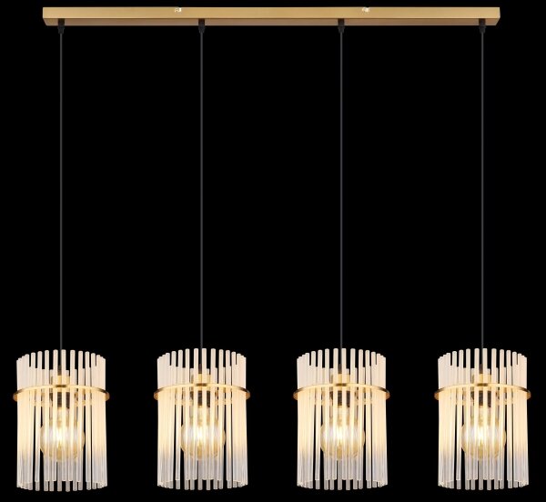 Lustră pe cablu Globo 15698-4HM GORLEY 4xE27/60W/230V
