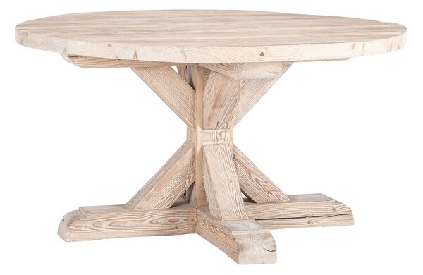 Masă lemn masiv dining Heritage Ø140