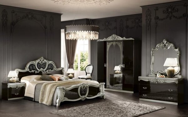 Set lemn masiv dormitor Lusso