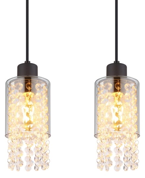 Lustră pe cablu Globo 15799-4H BACKEY 4xE27/40W/230V