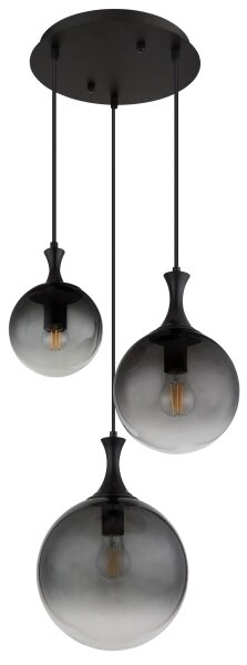 Lustră pe cablu Globo 15885-3H DALTON 3xE27/10W/230V