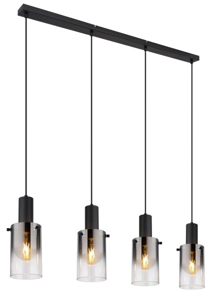 Lustră pe cablu Globo 15907-4H FLORENTINA 4xE27/40W/230V