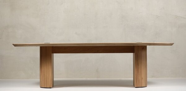 Masă lemn masiv Quantum, 280 × 110 × 75 cm