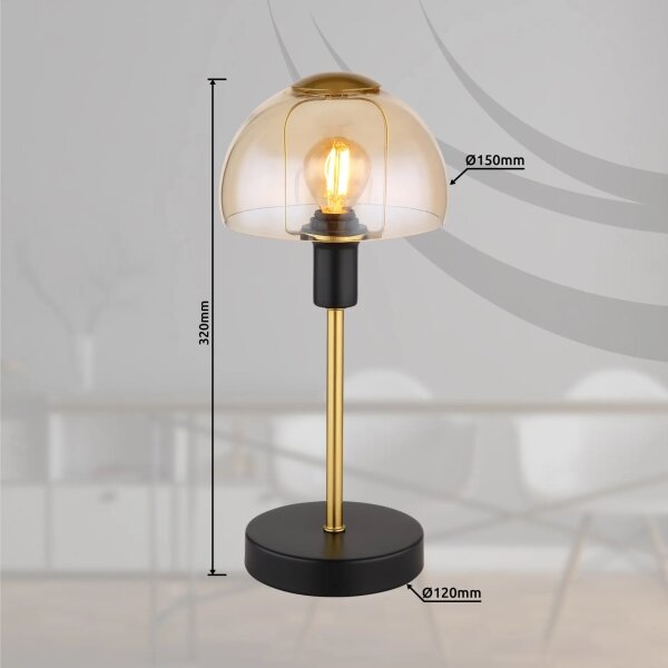 Lampă de masă Globo 21914A KOKKINI 1xE14/25W/230V