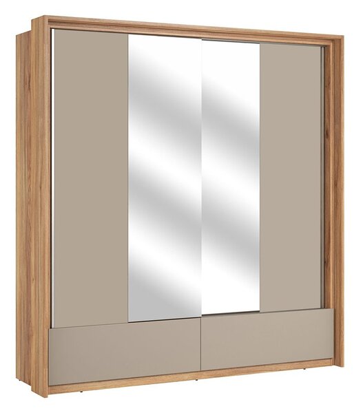Dulap lemn masiv Eleganza, 209 × 219 × 63 cm