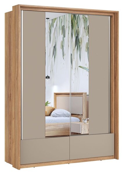 Dulap lemn masiv Eleganza, 159 × 219 × 63 cm