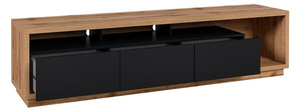 Comodă lemn masiv Livento TV, 200 × 50 × 45 cm