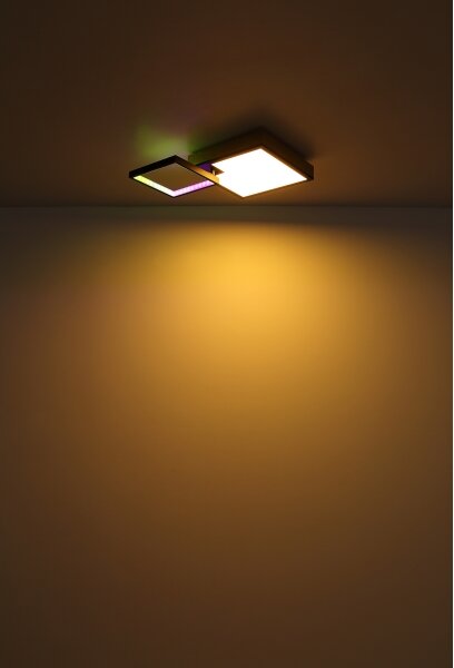 Globo 41392-21 - Lampă LED RGBW dimabilă JACKY LED/21W/230V+LED/3W + DO