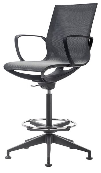Key lemn masiv Line Stool – Fotoliu birou