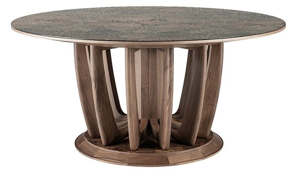 Masă lemn masiv Tropicana Rotunda Ø 176 cm x 75 cm