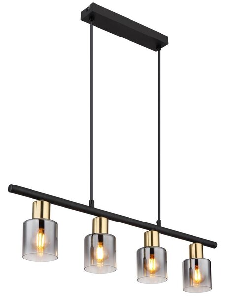 Lustră pe cablu Globo 54310-4H HOLLSY 4xE14/25W/230V