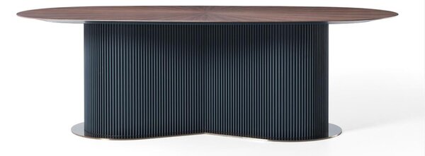 Masă lemn masiv Papillon, 242 × 115 × 76 cm