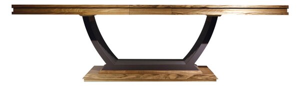 Masă lemn masiv Dining Chocolate 220/, 269 × 116 × 75 cm