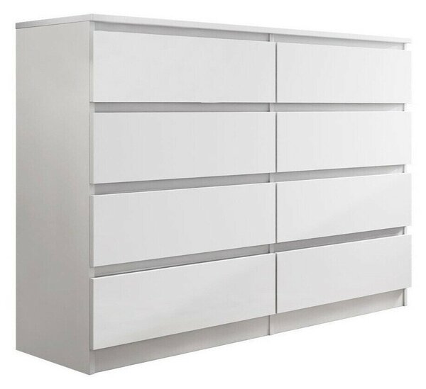 Comodă Comfivo Structor III, Alb, PAL laminat, 100x138x40cm, 61 kg