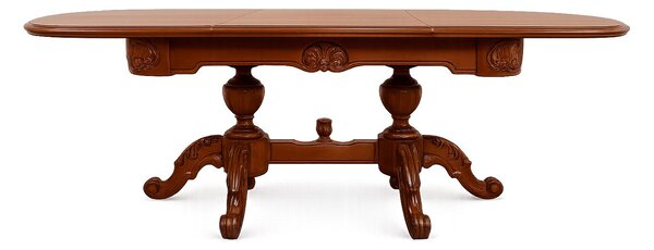 Set lemn masiv Dining Briston 6 Scaune și Masă Extensibilă