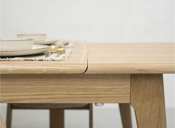 Masă lemn masiv Dining Brooklyn 180 (+60) х 90 х 77 cm