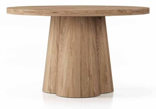 Masă lemn masiv Dining Cloud 130 (+50) x 77 cm