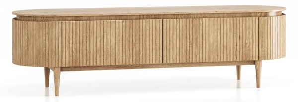 Comodă lemn masiv Miami TV 4 usi, 180 × 50 × 50 cm