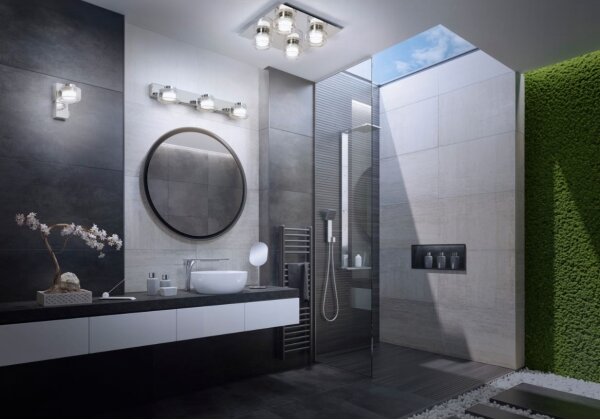Aplică LED pentru baie Ledvance ORBIS FLAME LED/5,5W/230V IP44 crom
