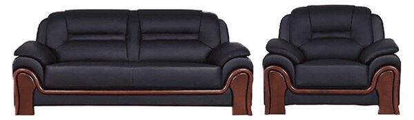Set lemn masiv nuc Toronto Negru-