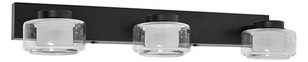 Aplică LED pentru baie Ledvance ORBIS FLAME 3xLED/5,5W/230V IP44 negru