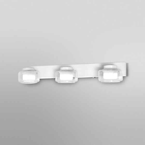 Aplică LED pentru baie Ledvance ORBIS FLAME 3xLED/5,5W/230V IP44 alb