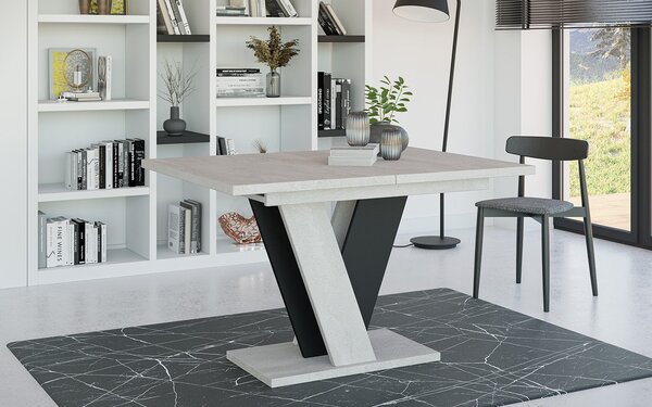 Masă lemn masiv Dining extensibilă BellaVista 120/160x90 cm