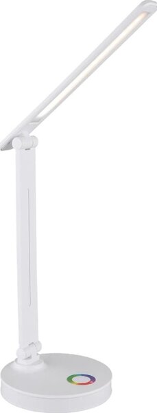 Globo 58445W - Lampă de birou LED RGBW dimabilă GERALDO LED/5W/230V + LED/2W