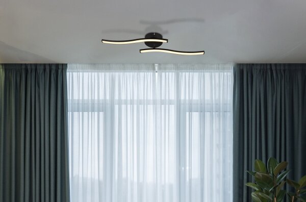 Lustră LED aplicată Globo 67178S TYLER LED/12W/230V