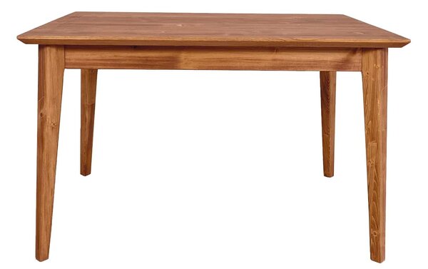 Masă lemn masiv Dining Timeless Whisky, 120 × 80 × 76 cm