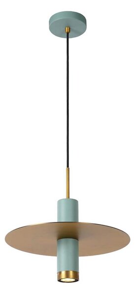 Lustră pe cablu SELIN 1xGU10/35W/230V turcoaz Lucide 03322/01/37
