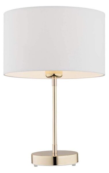 Lampă de masă Argon 4301 KARIN 1xE27/15W/230V albă/alămie
