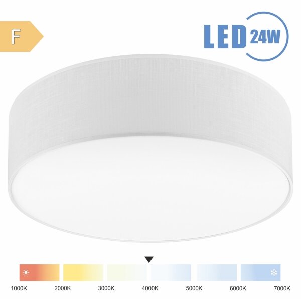 Plafonieră LED Brilagi SIRIJA LED/24W/230V d. 45 cm alb