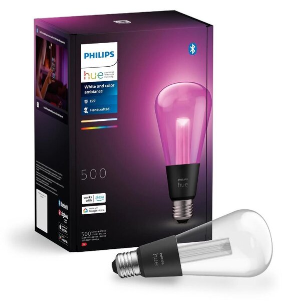 Bec LED RGBW dimabil Philips Hue White And Color Ambiance E27/6,8W/230V