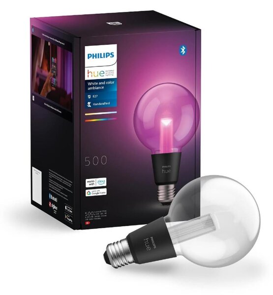Bec LED RGBW dimabil Philips Hue White And Color Ambiance E27/6,8W/230V
